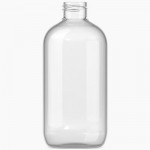 250mls Boston Bottle Clear